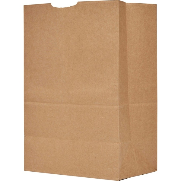 Ajm Packaging Grocery Sacks, No. 57, 500/CT, Kraft PK AJMGS57NP5C - main